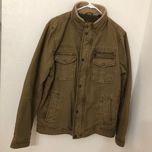 Levi’s Medium Sherpa Lined Brown Coat Jacket